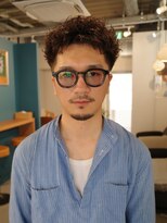 ヨー(Yoh-)&nbsp;【ベリーショート/阿部達哉】メンズ/パーマ/スパイキーショート