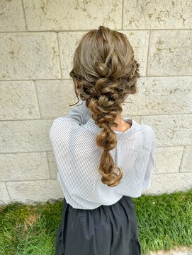 シェリール(CheRiR) 【CheRiR】結婚式お呼ばれヘアセット/肥後橋ヘアセット