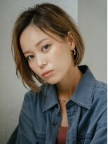 エーバイフー 江坂店(A BY WHO)&nbsp;A BY WHO 江坂/ハイトーンボブ/透明感カラー