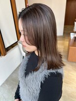 サラビューティーサイト 志免店(SARA Beauty Sight) 【志免】外はねレイヤー×グレージュ☆山之内