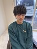 「清潔感UP★男を磨くカット＆スパ￥6,200」