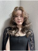 ブリーチなしで叶う透明感グレージュ