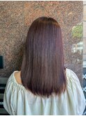 【札幌/impression佐藤】透明感ブラウン/ミディアムレイヤー