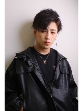 メンズサロン キング 枚方店(Men’s salon K!ng) ホワイトメッシュ/ツイスト/ツイスパ/パーマ/メンズ/眉毛