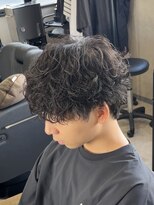 フレイム(FLAME)&nbsp;波巻きパーマツイストスパイラルパーマメンズ東区新潟駅