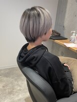 リーアイ(R-ee-i)&nbsp;ハイトーンショートボブ　一宮髪質改善/一宮駅/一宮ショートボブ