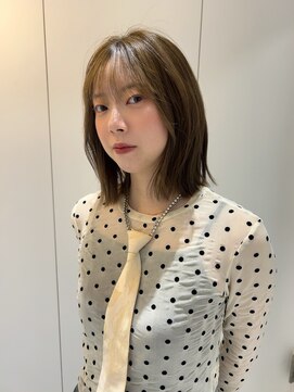 アヴァンス 西田辺(AVANCE.) ボブ外はね/ベージュ/髪質改善【西田辺・阿倍野】