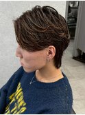 MEN'S HAIR/波巻ツイストスパイラル／フェザーパーマ/伊勢崎