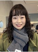 前髪パーマ/くるくるパーマ/ハードパーマ/スパイラルパーマ