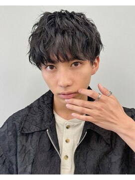 クレオ 片江店(CREO) 波巻きツイストスパイラル◎爽やかショートツーブロック