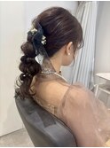 おしゃ可愛ツイン編みヘアアレンジ！美由紀