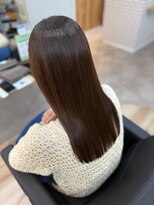 ソヨン 平塚店(SOYON)&nbsp;美髪ストレート×白髪ぼかし〇平塚