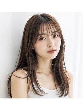 ヘアーエボリューション 韓国風レイヤー×透け感ロング