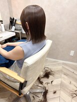 キラーナセンダイ(KiRANA SENDAI)&nbsp;[切りっぱなしミディアム/オリーブグレージュ]30代/40代/50代