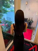 ランス 大垣(LANCE)&nbsp;艶カラー×シールエクステで自然なロングヘア