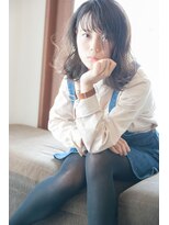 ラブレア(La Brea)&nbsp;ふわミディなくせ毛風無造作ルーズスタイル☆