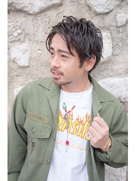 エルクバイコットン(elk by Cotton) 【elk by cotton平塚】メンズカット/ツーブロック/かきあげヘア