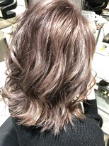 リー 京橋(Lee)&nbsp;【lee 京橋】シルバーグレージュ×外ハネボブ