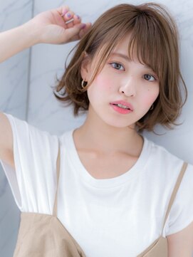 ローレン(LOREN) *LOREN*簡単スタイリング!ふんわりデジタルパーマボブディ