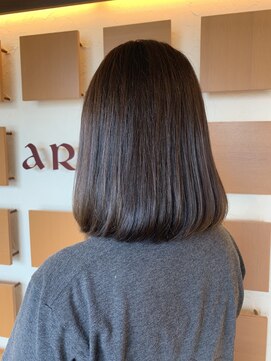 アリーナ 緑が丘店(arena) 重く見えないワンレングス