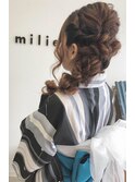 ヘアセット　着付け