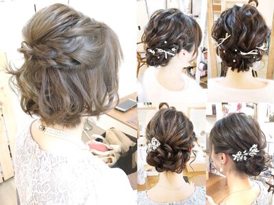 浴衣、振袖早朝ヘアセット、ヘアアレンジ【ヘアアレンジ　立川】