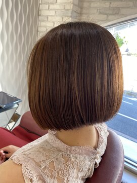 クオリス 赤塚店(QUALIS) 【QUALIS】前下がりボブ 前下がり/ボブ/スタイリング簡単