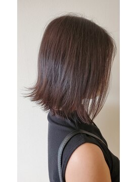 スタイル 成城学園前(STYLE) イメチェンヘアスタイル ラベンダーカラー かき上げヘア