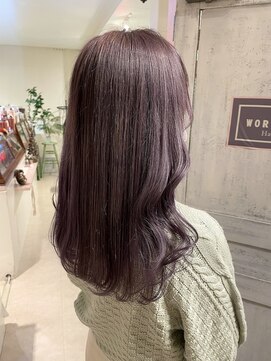 ワークスヘアー(WORKS HAIR) ペールラベンダー