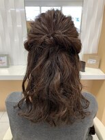 ヘアポジション 東通(HAIR Position) ふんわりハーフアップ