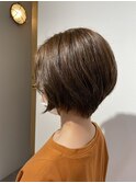 骨格補正ショートカット*乾かすだけで簡単スタイリング