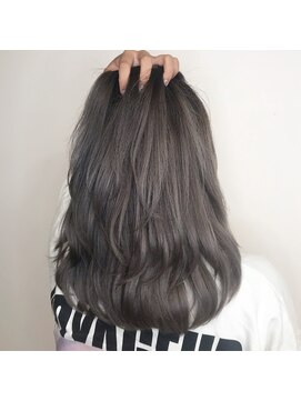 マハロハ(mahaloha) ブリーチ無し　プラチナグレージュ