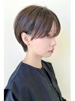 ハピネス クローバー 学園前店(Happiness CLOVER)&nbsp;丸みショート/前髪/顔周りカット/透明感/20代30代40代50代