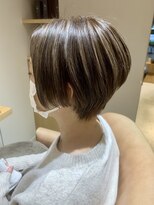 トリート 海浜幕張店(TREAT)&nbsp;立体感ハイライト×ハンサムショート