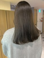 ２０代３０代ブリーチなし透明感カラー