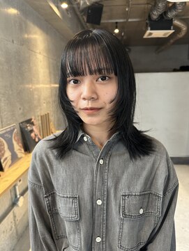 ソイリウム 下北沢(soi rium) 【ミディアムウルフカット】