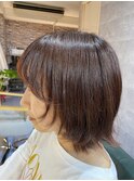 顔わまわりショートレイヤー