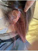 インナーカラー*ピンク