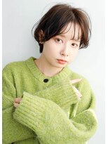 アムネシア たまプラーザ(AMNESIA)&nbsp;ゆるふわショート/シースルー/シアベージュ