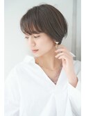 40代丸みショート/日本橋駅/三越前駅
