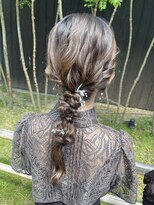 バサラ 大阪梅田店(VASARA)&nbsp;梅田ヘアセット　参列　パーティ　結婚式　お呼ばれヘア