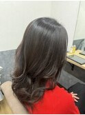 プルーバイオレット×レイヤー【TELA HAIR 守谷】