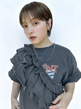 ロンドフルール 大宮東口(Lond fleur) マッシュショート×耳掛けショート