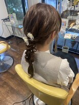 ネバーランド 平成店(NEVER LAND)&nbsp;編みおろしヘアセット