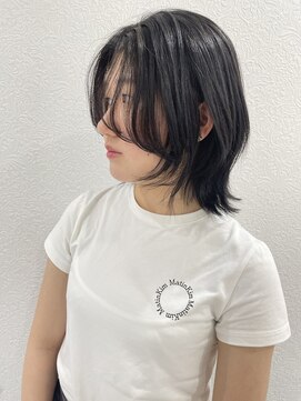 シエル フクオカ(CIEL FUKUOKA) 地毛風カラー × 韓国風layer cut