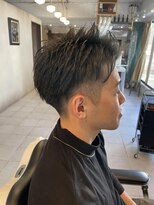 グレイスフルバーバーロンドン 大宮店(Graceful Barber London)&nbsp;【20代 男性】ロンドンツーブロアップバング（大宮/バーバー）