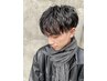 【メンズ人気No3！】カット＋パーマ＋ヘッドスパorトリートメント