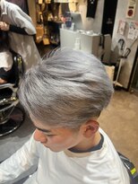 スパークスヘア(Sparks hair)&nbsp;メンズカラーの極み☆ ホワイトシルバー♪