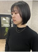 髪質改善トリートメント 似合わせショートボブ