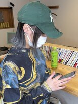 ブレイズヘアー(BLAZEhair)&nbsp;【カジュアルスタイル】シルバーグラデーション×ブリーチ２回